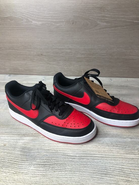 Nike Court Vision Low Next Nature \'Bred\' / FJ0685 010 / Men\'s Size 8.5